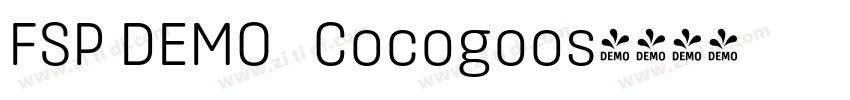 FSP DEMO   Cocogoos字体转换